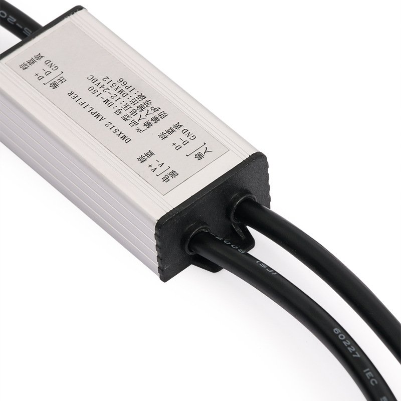 DC12-24V DM-150 DMX512 1 Channels Signal Amplifier For LED Strip Light DC12-24V DM-150 DMX512 1 Channels Signal Amplifier For LED Strip Light